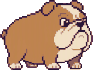 A host coin drawn as a pixel animal
